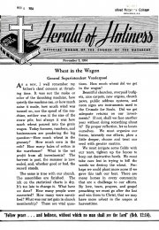 Title Page of Herald of Holiness - November 3, 1954