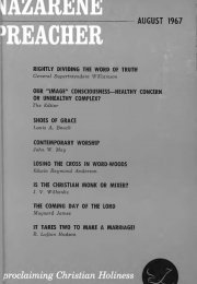 Title Page of Nazarene Preacher