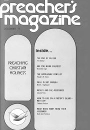 Title Page of Preacher's Magazine