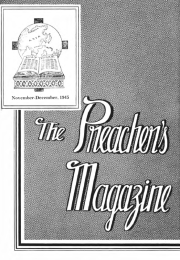 Title Page of Preacher's Magazine