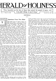 Title Page of Herald of Holiness - May 9, 1917