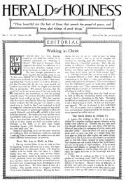 Title Page of Herald of Holiness – August 14, 1918
