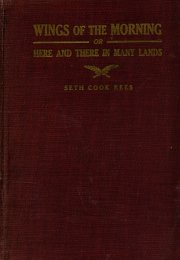 Book Cover Image - Wings of the Morning
