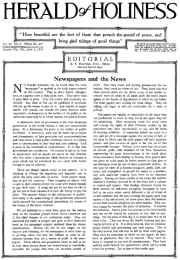 Herald of Holiness - June 1, 1921