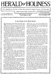 Front page of Herald of Holiness - December 26, 1923