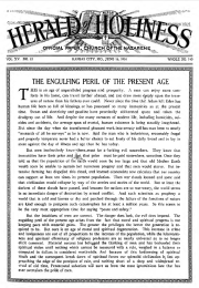 Front page of Herald of Holiness - June 16, 1926