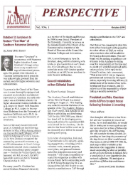 The Academy Perspective Vol. 9 1999-2000