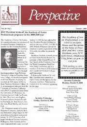 The Academy Perspective Vol. 10 2000-2001