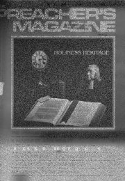 Preacher's Magazine Volume 59 Number 1, September, October, November, 1983