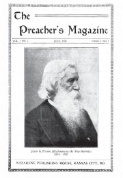 Preacher's Magazine, Volume 1 Number 7, July 1926