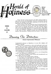 Herald of Holiness - August 27, 1958