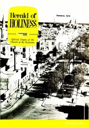 Herald of Holiness - February 7, 1962