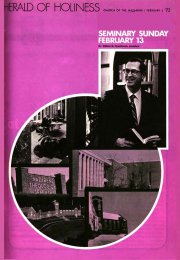 Herald of Holiness - February 2, 1972
