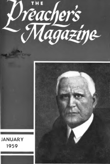 Title Page of Preacher's Magazine