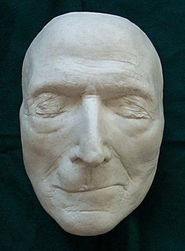 John Wesley death mask 