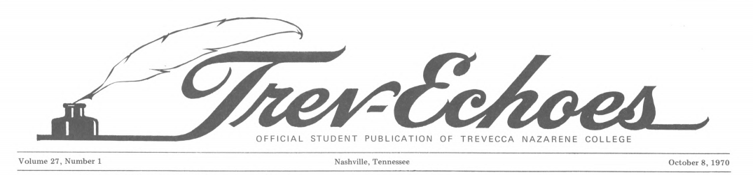 Trevechoes 1970-71 Masthead