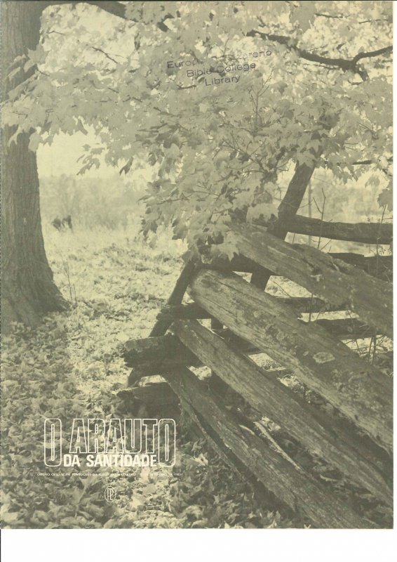 O ARAUTO DA SANTIDADE - 15 DE SETEMBRO DE 1983