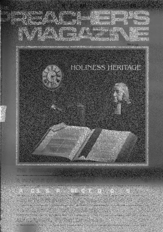 Preacher's Magazine Volume 59 Number 1, September, October, November, 1983