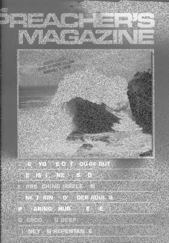 Preacher's Magazine Volume 59 Number 4, June, July, August, 1984