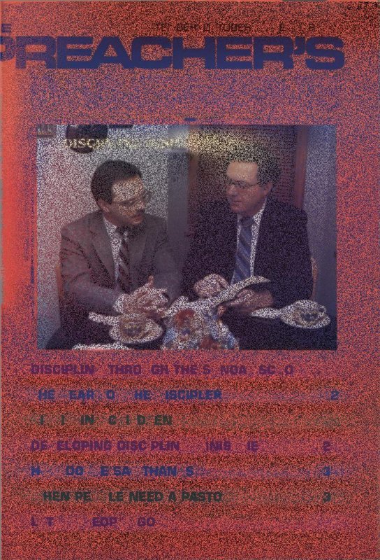 Preacher's Magazine Volume 63 Number 1, September, October, November, 1987