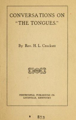 Conversations on "the tongues"