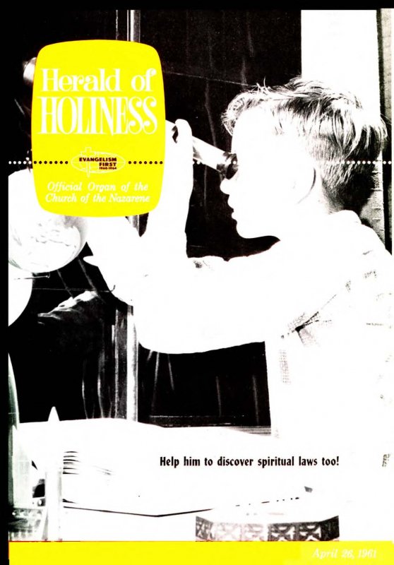 Herald of Holiness - April 26, 1961