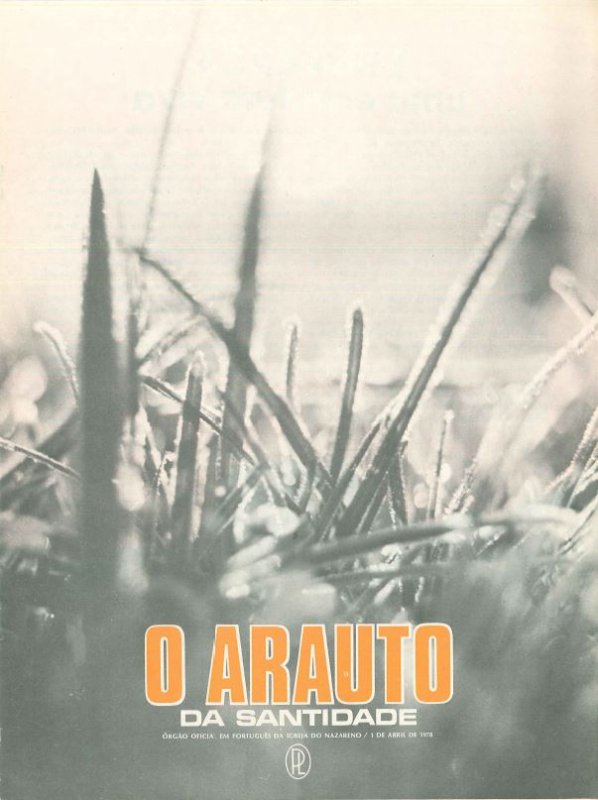 O ARAUTO DA SANTIDADE -  1 DE ABRIL DE 1978